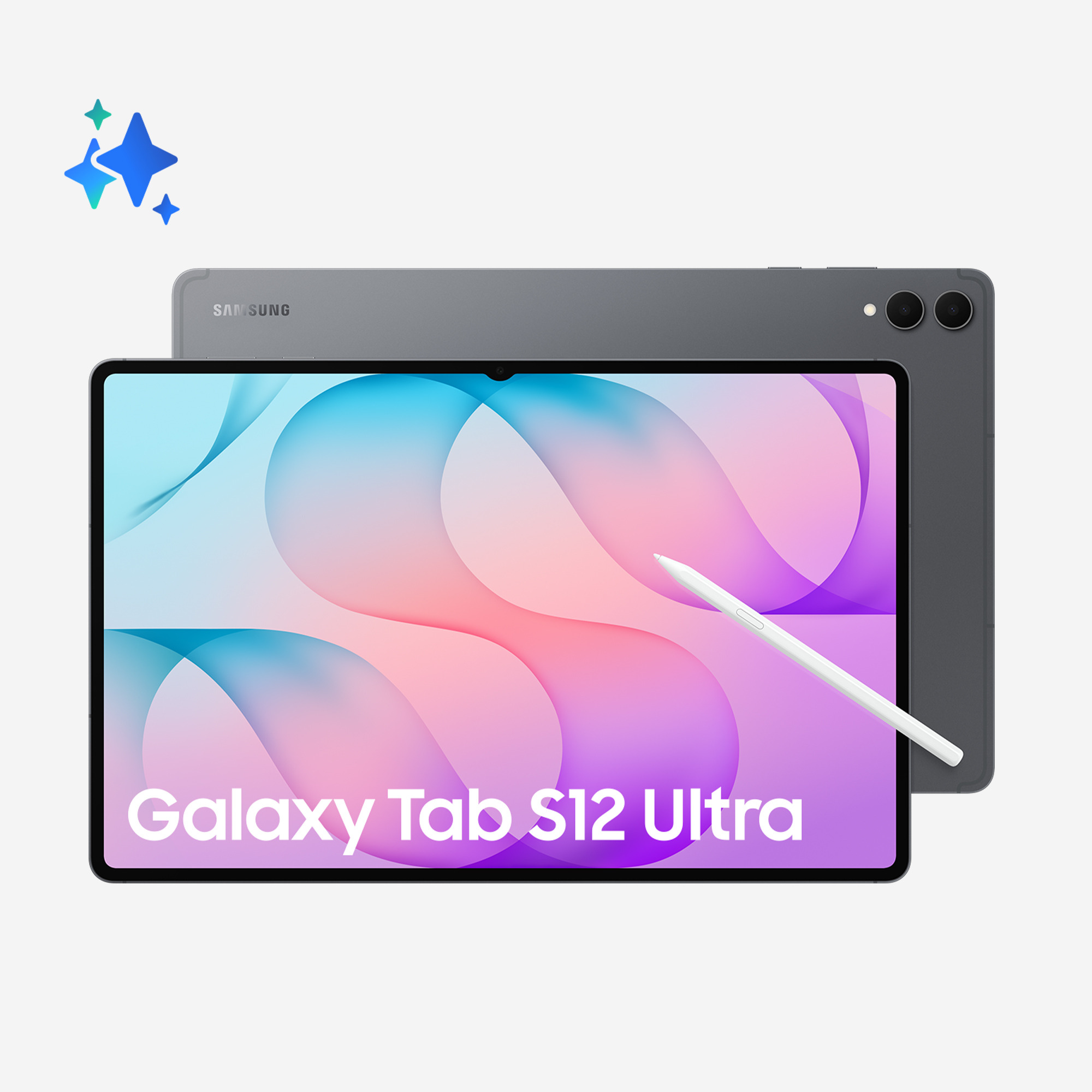 Samsung Galaxy Tab S12 Ultra, 5G, 12GB+512GB, Display 14.6, Gray, Galaxy AI, Batteria 11.600 Mah