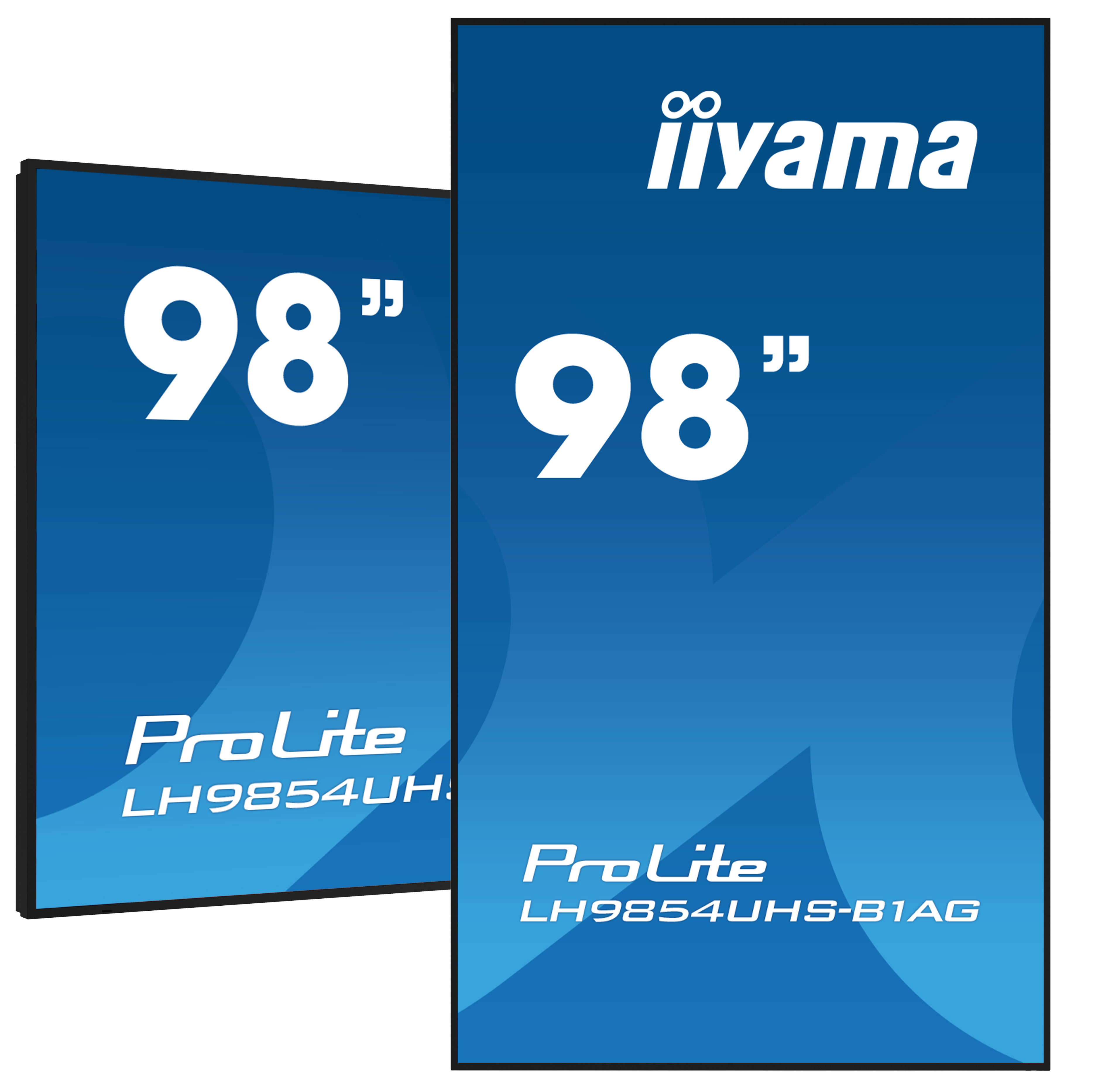 Iiyama LH9854UHS-B1AG - 249 cm (98) Diagonalklasse LH54 Series LCD-Display mit LED-Hintergrundbeleuchtung - interaktive Digital Signage - mit mit SoC Mediaplayer - 4K UHD (2160p)