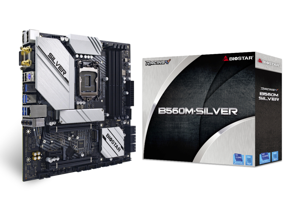 Biostar B560M-SILVER placa base Intel B560 LGA 1200 micro ATX