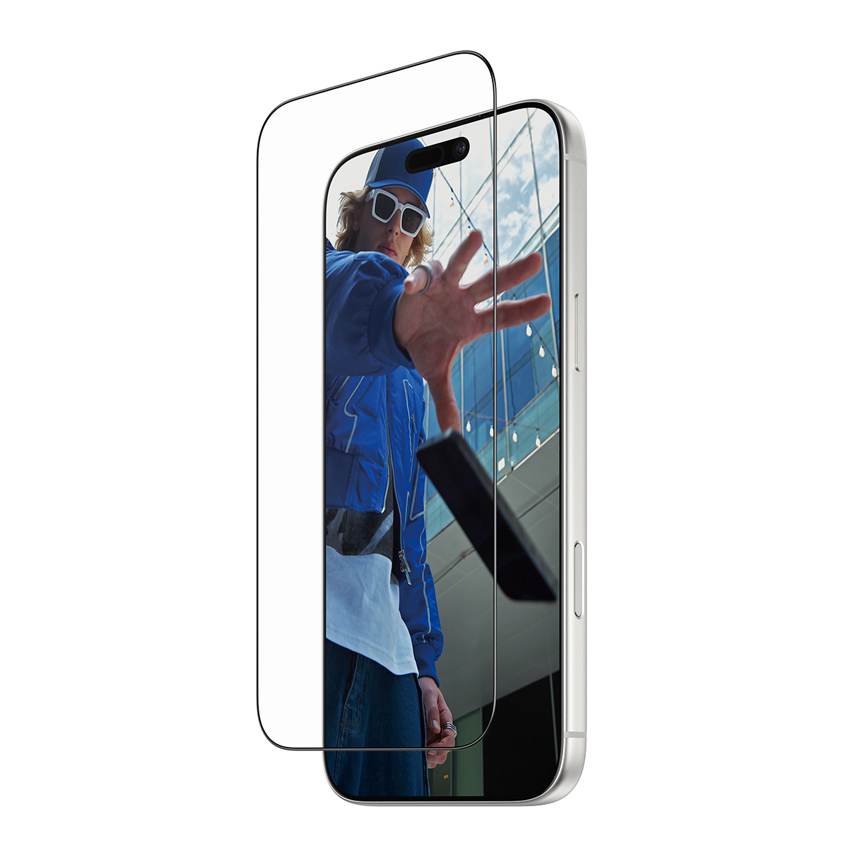 PanzerGlass Screen Protector w. black Frame iPhone 17 Pro Max Ultra-Wide Fit