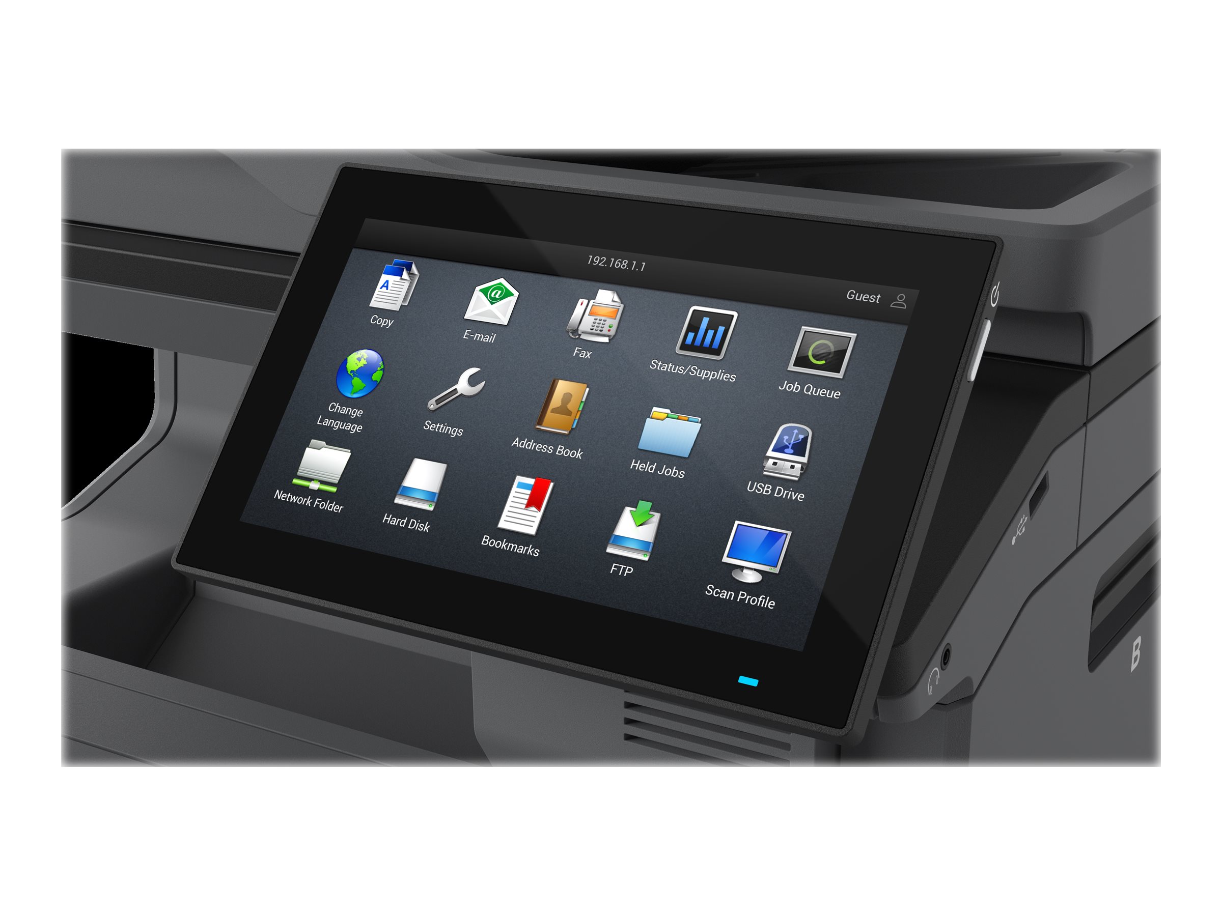 Lexmark XC4342 - Multifunktionsdrucker - Farbe - Laser - A4/Legal (Medien)