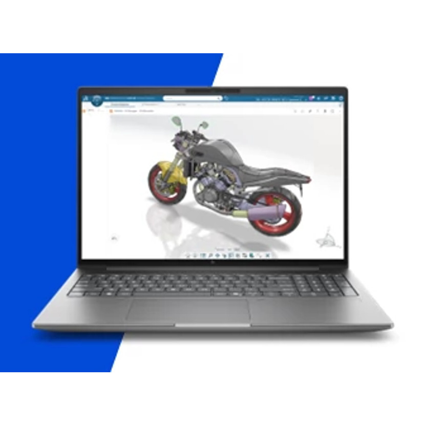 HP ZBook X G2i Mobile Workstation - 170-Grad-Scharnierdesign - Intel Core Ultra 7 356H - Win 11 Pro - RTX PRO 2000 Blackwell - 64 GB RAM - 1 TB SSD NVMe - 40.6 cm (16)