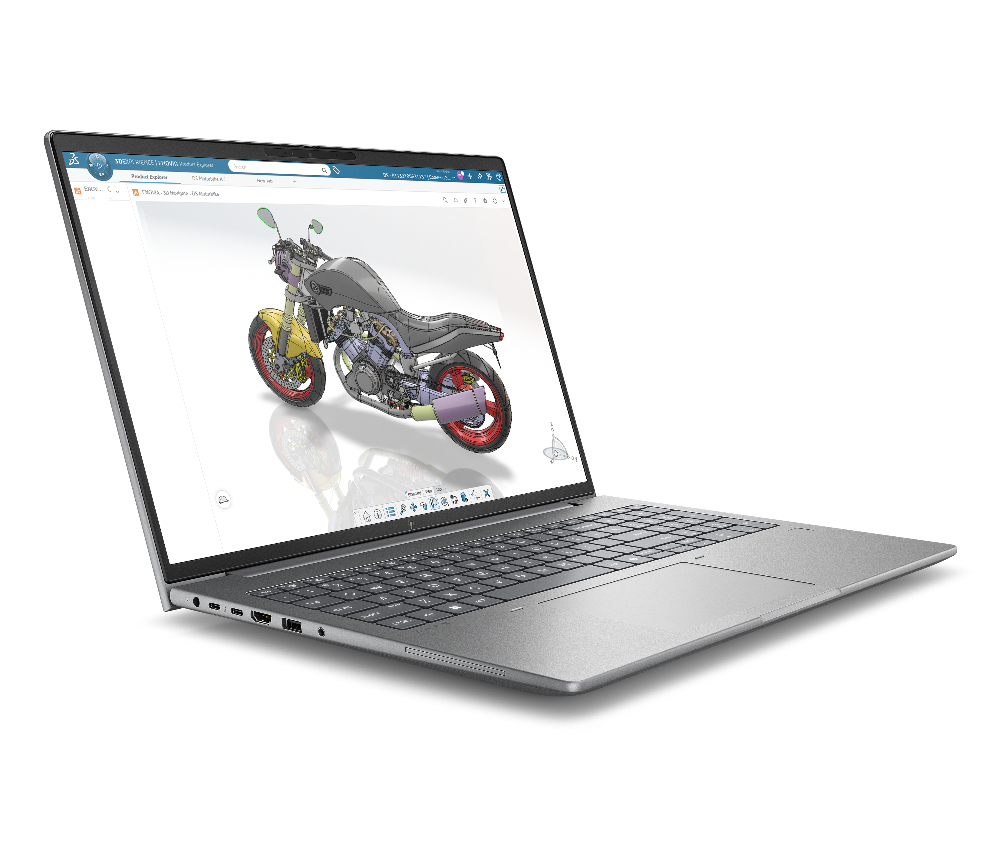 HP ZBook X G2i Mobile Workstation - 170-Grad-Scharnierdesign - Intel Core Ultra 7 356H - Win 11 Pro - RTX PRO 2000 Blackwell - 64 GB RAM - 1 TB SSD NVMe - 40.6 cm (16)
