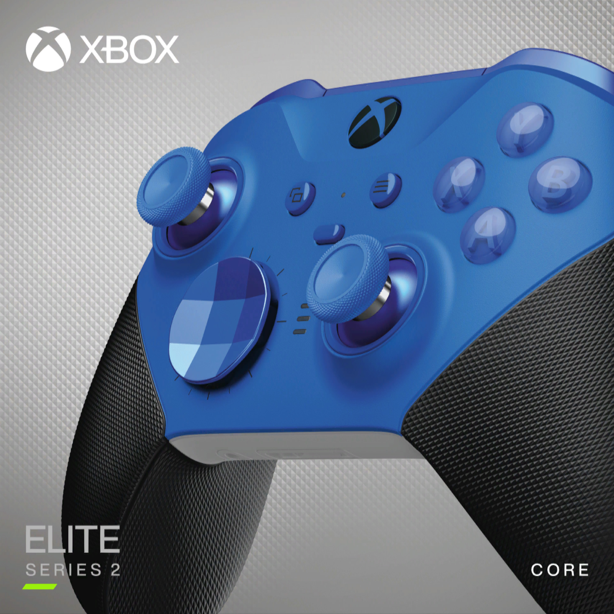 Microsoft RFZ-00018  Microsoft Xbox Elite Series 2 - Core Noir, Bleu  Bluetooth/USB Manette de jeu Analogique/Numérique PC, Xbox One, Xbox One S,  Xbox One X, Xbox Series S, Xbox Series X