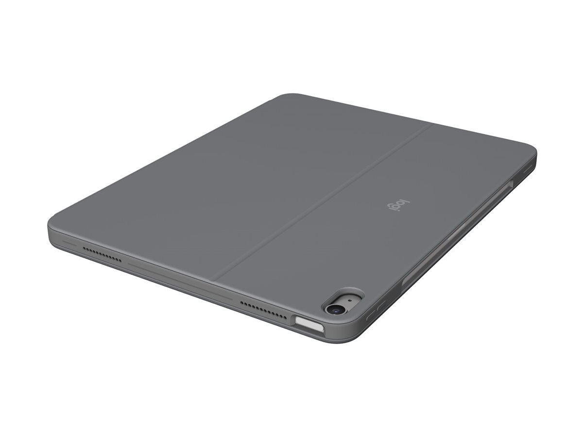 Logitech Combo Touch - Tastatur und Foliohlle - mit Trackpad - hintergrundbeleuchtet - Apple Smart connector - QWERTY - Nordisch (Dnisch/Finnisch/Norwegisch/Schwedisch)