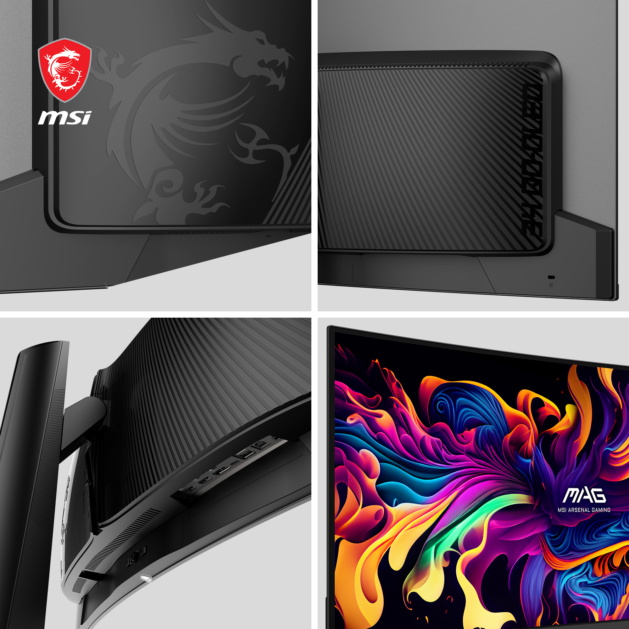 MSI MAG 341CQPDE QD-OLED - OLED-Monitor - Gaming - gebogen - 86.8 cm (34)