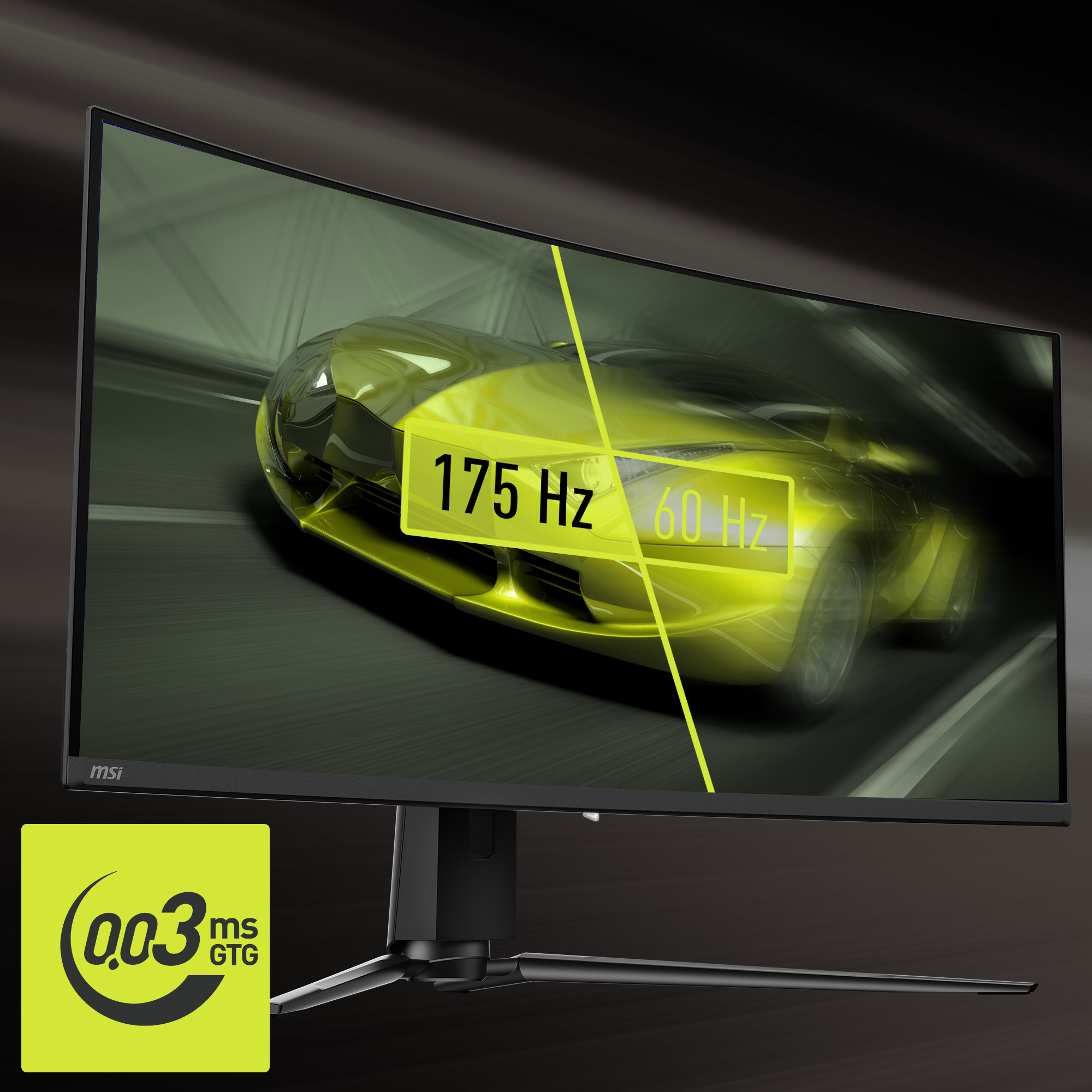 MSI MAG 341CQPDE QD-OLED - OLED-Monitor - Gaming - gebogen - 86.8 cm (34)