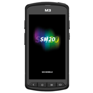 M3 Mobile Mobile SM20x 2D SE4710 USB BT 5.1 WLAN 4G NFC GPS Disp. RB schwarz - Datenerfassungsgert - 2.000 MHz