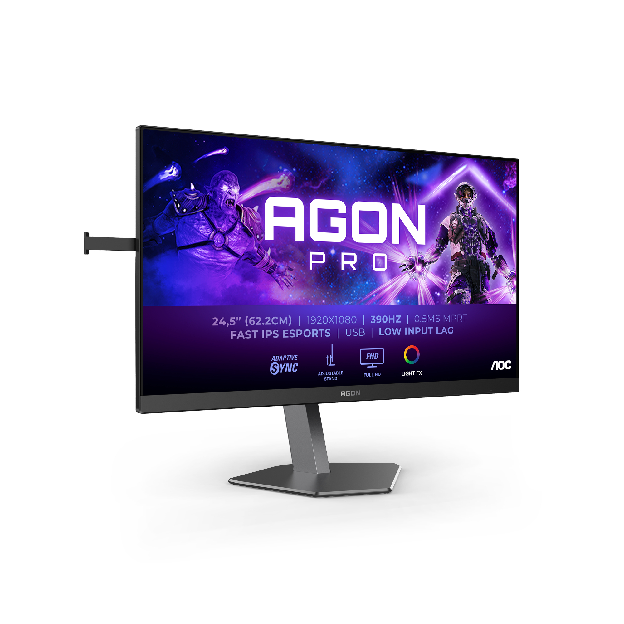 AOC AGON PRO AG256FS computer monitor 62.2 cm (24.5) 1920 x 1080 pixels Full HD LCD Black
