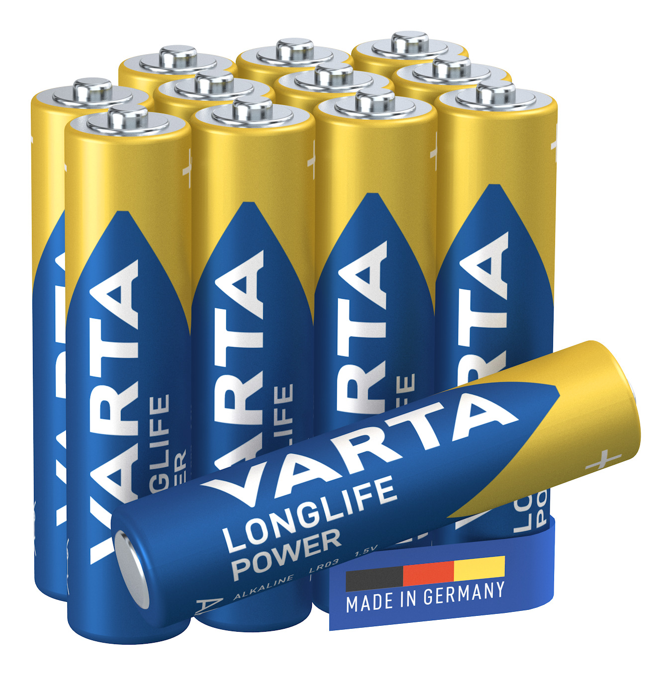 Varta Longlife Power - Batterie 12 x AAA / LR03