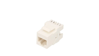 Extralink Keystone CAT5E UTP RJ45 - RJ45 - Wei - Kunststoff - Cat5e - U/UTP (UTP) - 1 Stck(e)