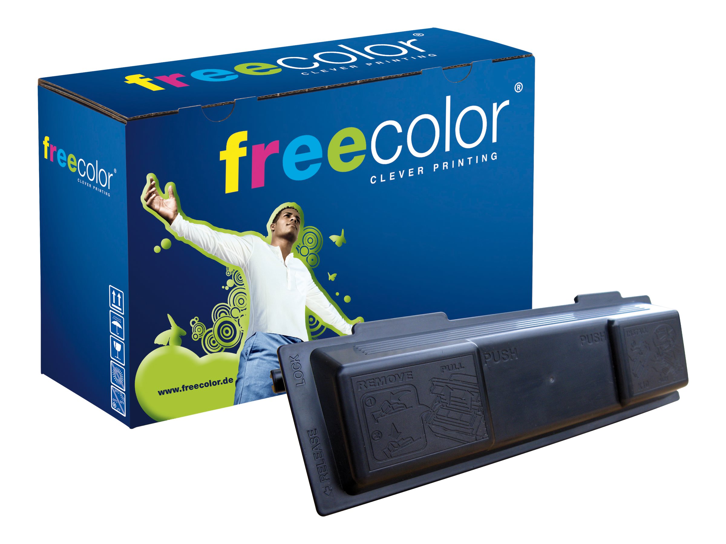 Freecolor TK160-FRC toner cartridge 1 pc(s) Black