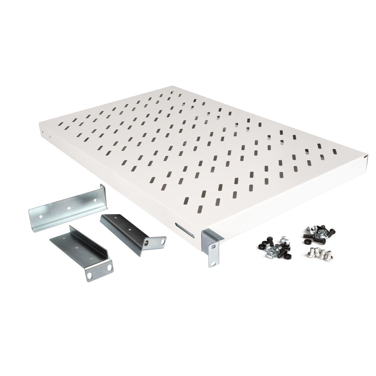 ROLINE Rack - Regal - 770 mm tief, Tragf�higkeit 50 kg - RAL 7035, Hellgrau - 1U - 48.3 cm (19)