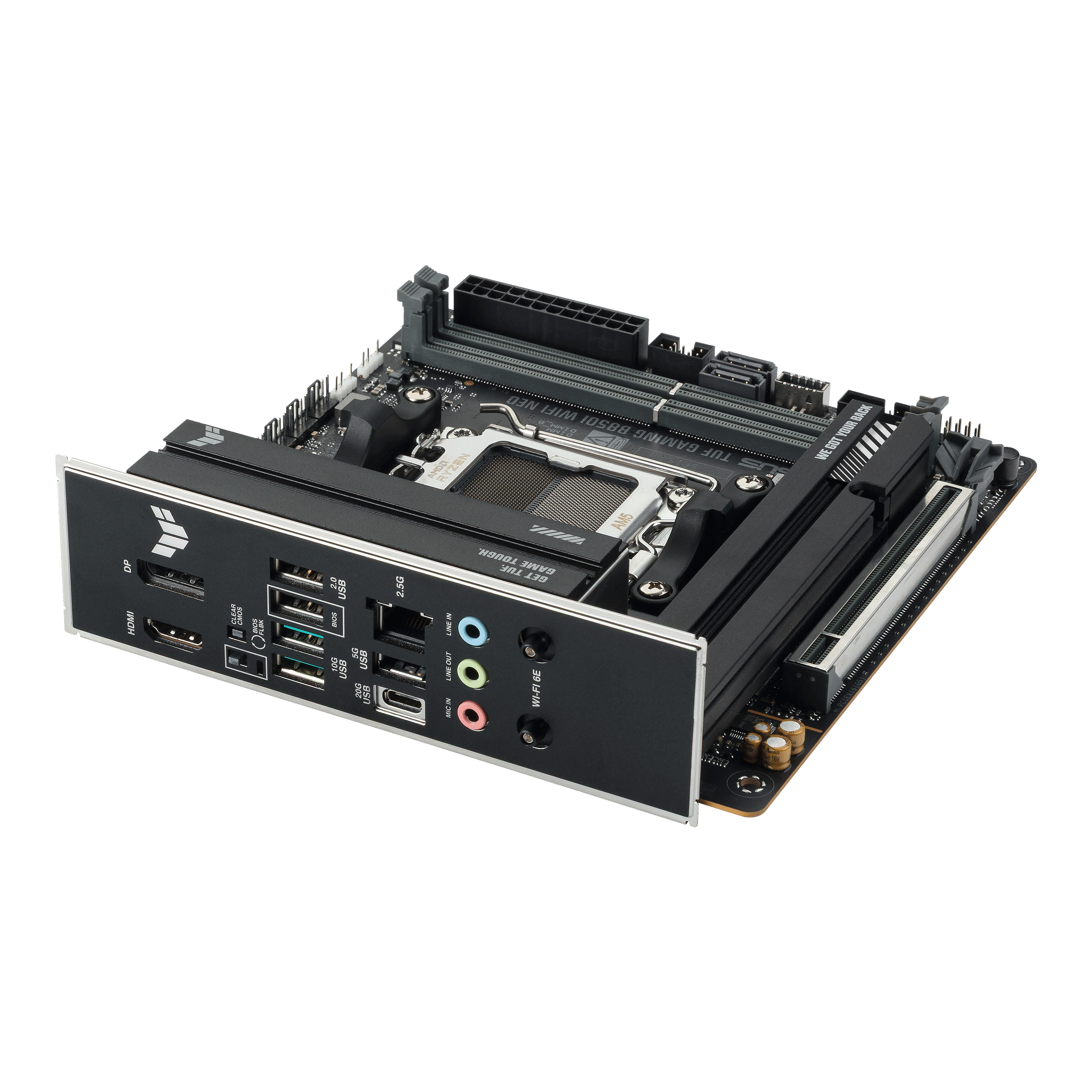 ASUS TUF GAMING B850I WIFI NEO AMD B850 Socket AM5 mini ITX