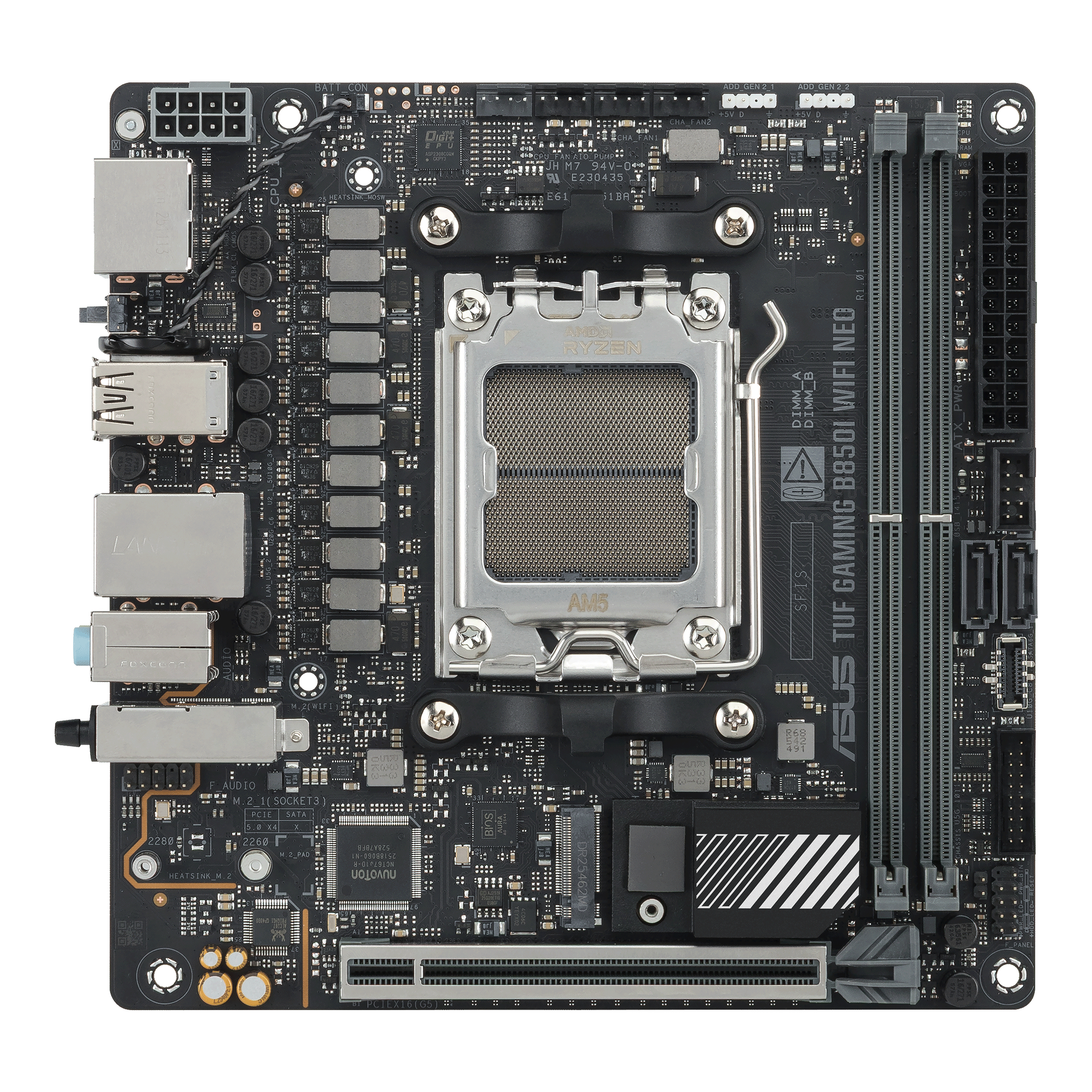 ASUS TUF GAMING B850I WIFI NEO AMD B850 Socket AM5 mini ITX