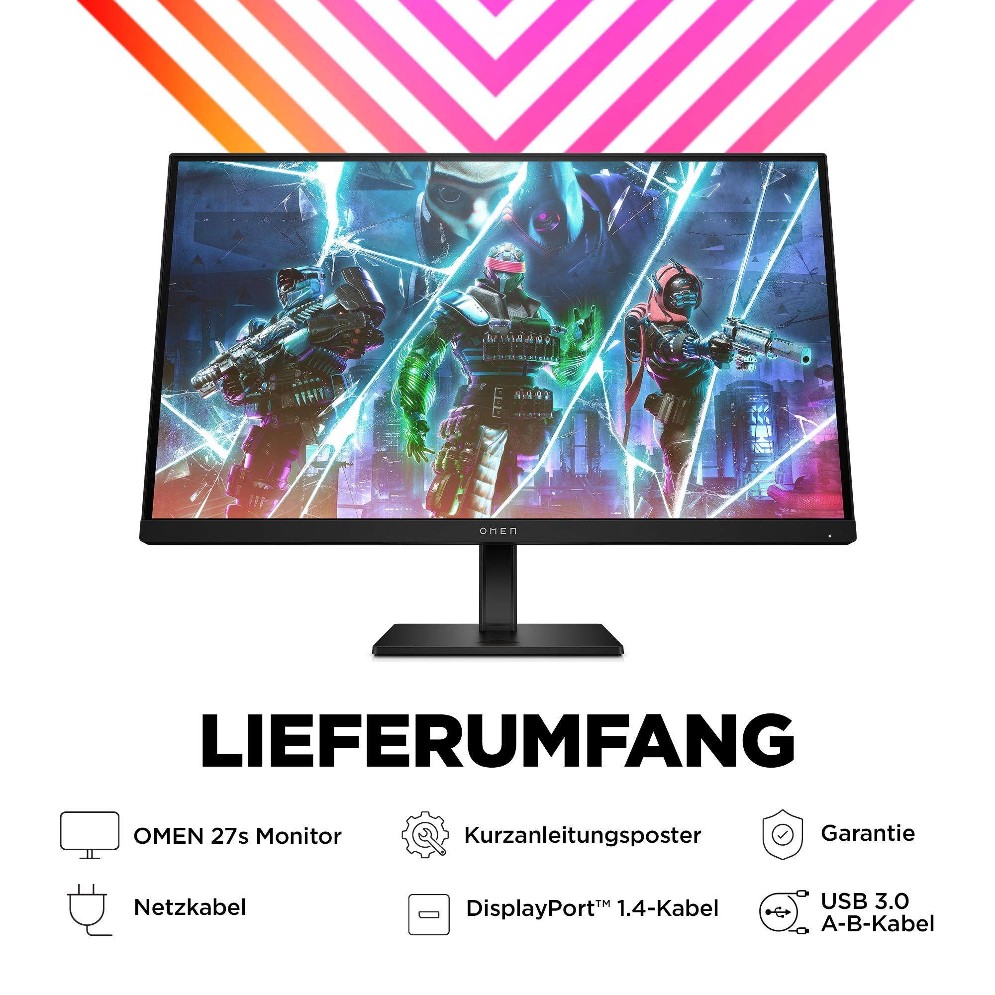 OMEN by HP Monitor gaming de 27 pulgadas, FHD y 240 Hz - OMEN 27s
