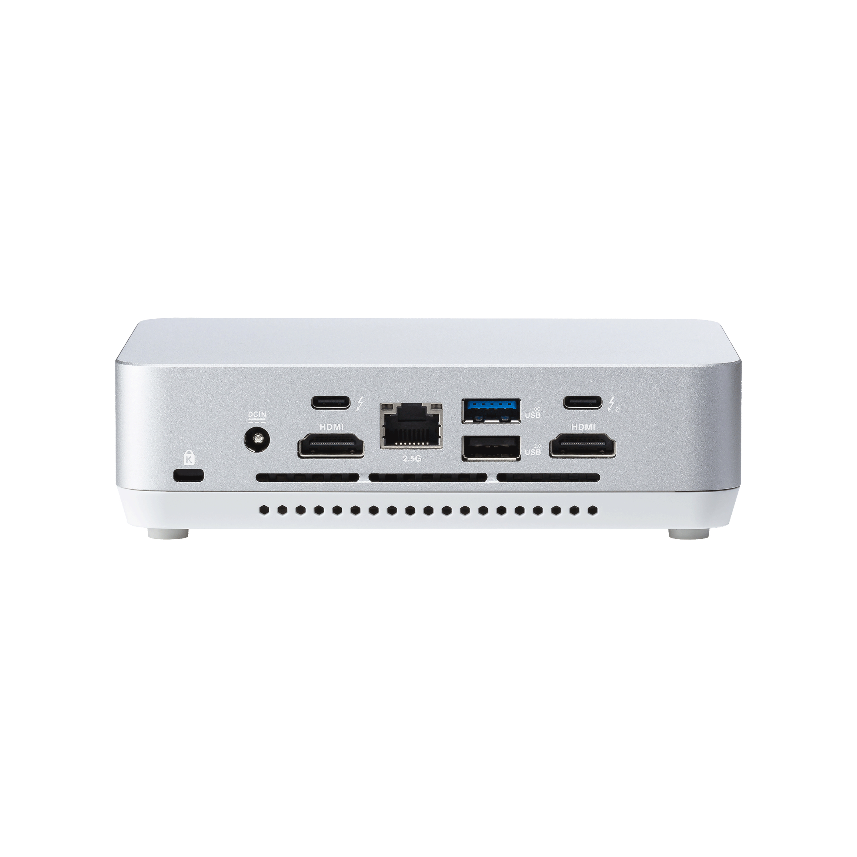ASUS NUC 14 Pro+ RNUC14RVSU7089A2I Intel Core Ultra 7 155H 32 Go DDR5-SDRAM 1 To SSD Windows 11 Home UCFF Mini PC Argent