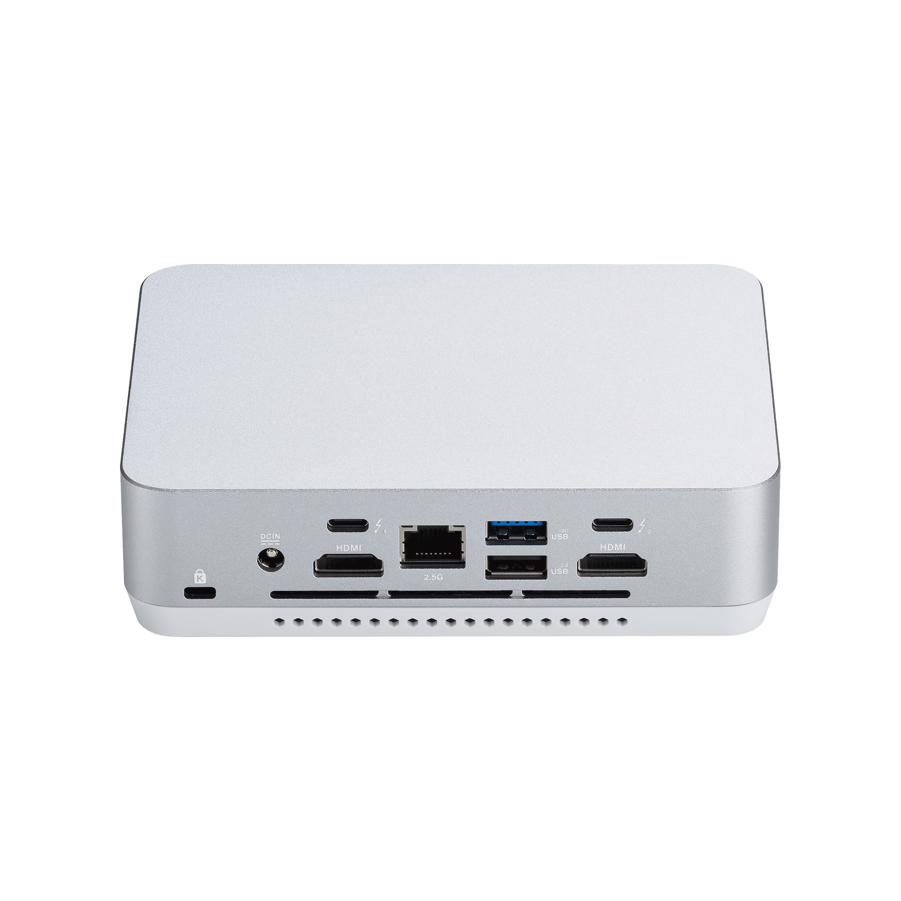 ASUS NUC 14 Pro+ RNUC14RVSU7089A2I Intel Core Ultra 7 155H 32 Go DDR5-SDRAM 1 To SSD Windows 11 Home UCFF Mini PC Argent