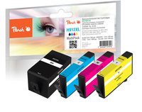 Peach PI300-977 cartuccia dinchiostro 4 pz Compatibile Resa elevata (XL) Nero, Ciano, Magenta, Giallo