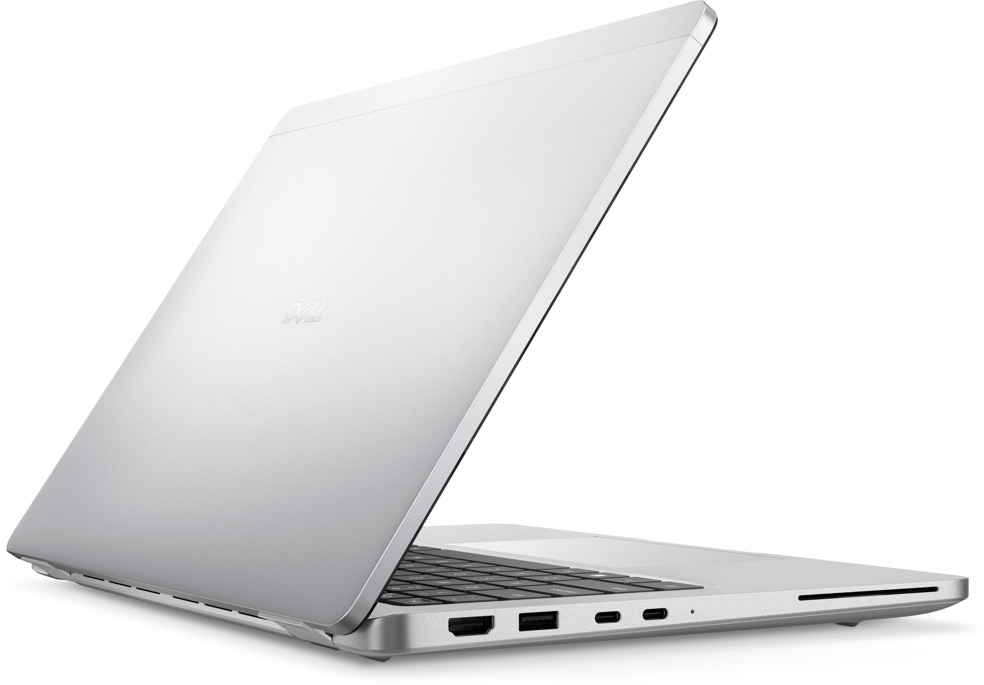DELL Pro 13 Plus PB13250 Intel Core Ultra 5 235U Ordinateur portable 33,8 cm (13.3) Full HD+ 16 Go DDR5-SDRAM 512 Go SSD Wi-Fi 6E (802.11ax) Windows 11 Pro Aluminium Allemand