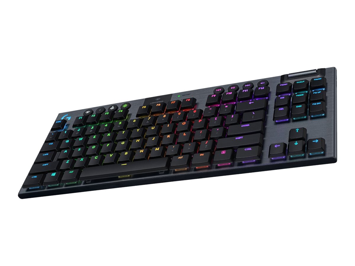 Logitech G G915 Tkl tastiera USB AZERTY Francese Carbonio