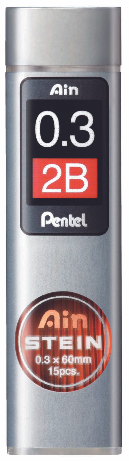 Pentel 15 Ain Stein C273 Fallminen 2B 0.3 mm