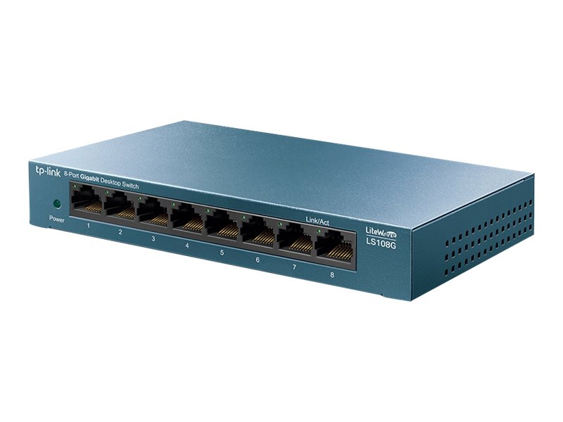 TP-Link LS108G switch No administrado Gigabit Ethernet (10/100/1000) Azul