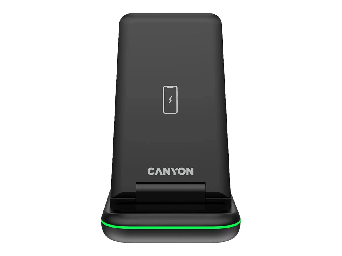 Canyon Ladegert Wireless Dock 3in1 QI fr Apple 15W black retail