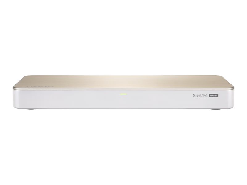 QNAP HS-453DX NAS Tower Ethernet LAN Gold, White J4105