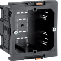 Hager G2850 outlet box Black