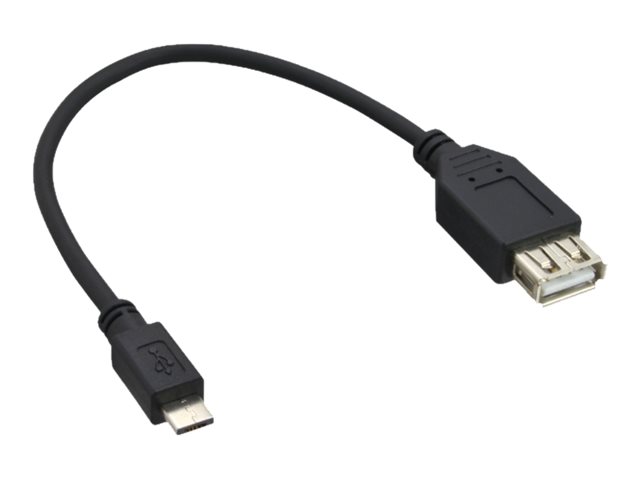 InLine 31750F cble USB 5 m USB 2.0 USB A Micro-USB B Noir