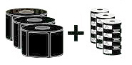 Zebra ZipShipKit1 Blanco Etiqueta para impresora autoadhesiva