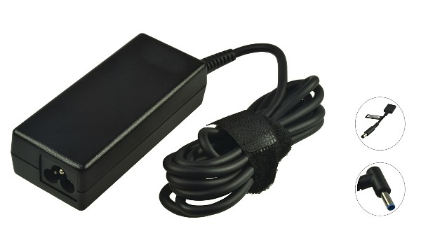 2-Power 110-240V power adapter/inverter 65 W Black