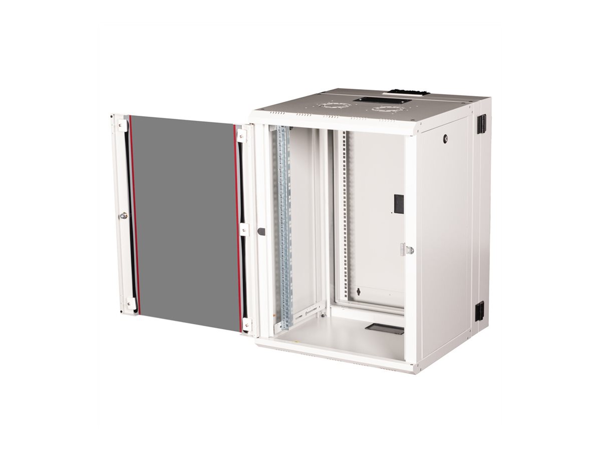 ROLINE Pro - Schrank Netzwerkschrank - 2-teilige drehbare, 600 x 600 mm (B x T)