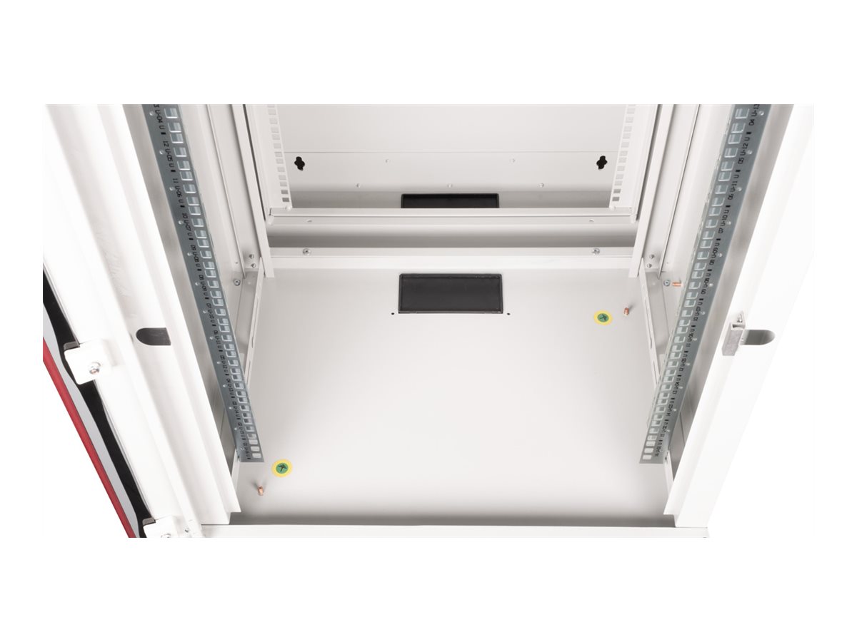 ROLINE Pro - Schrank Netzwerkschrank - 2-teilige drehbare, 600 x 600 mm (B x T)