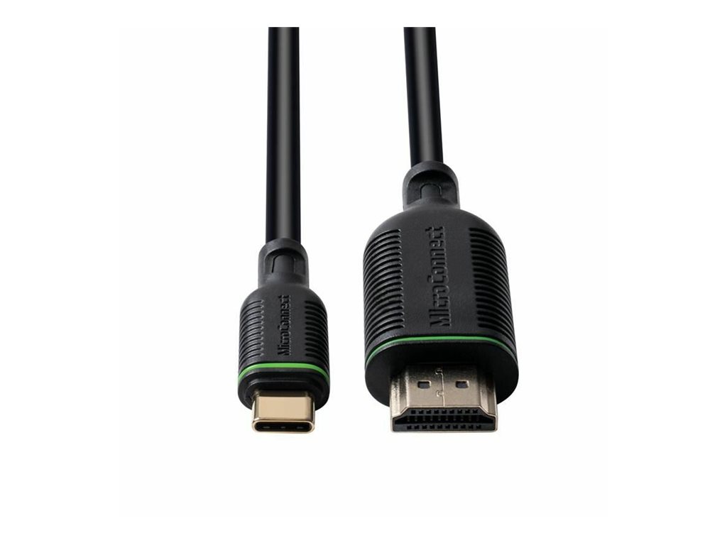 MicroConnect Adapterkabel - 24 pin USB-C mnnlich zu HDMI mnnlich