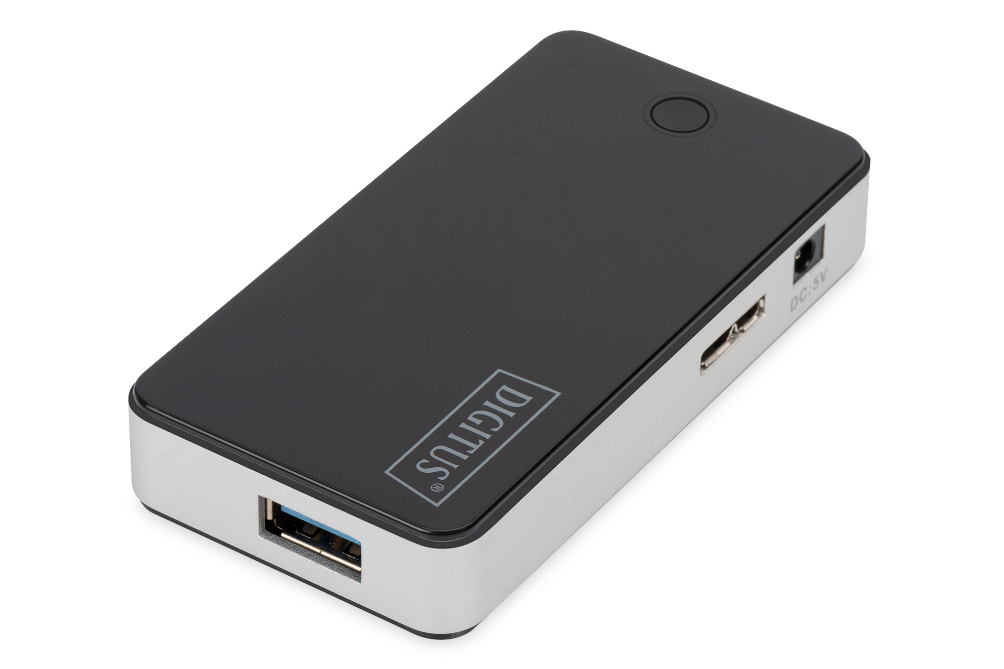 Digitus HUB USB 3.0, 4 porte, nero