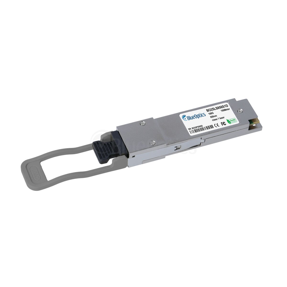 BlueOptics Arista QSFP-100G-SWDM4 BlueOptics BO25LS856S1D QSFP28 Transceiver, 100GBASE-SWDM4, Multimode Fiber, 850nm Band, 100 Meter/DOM