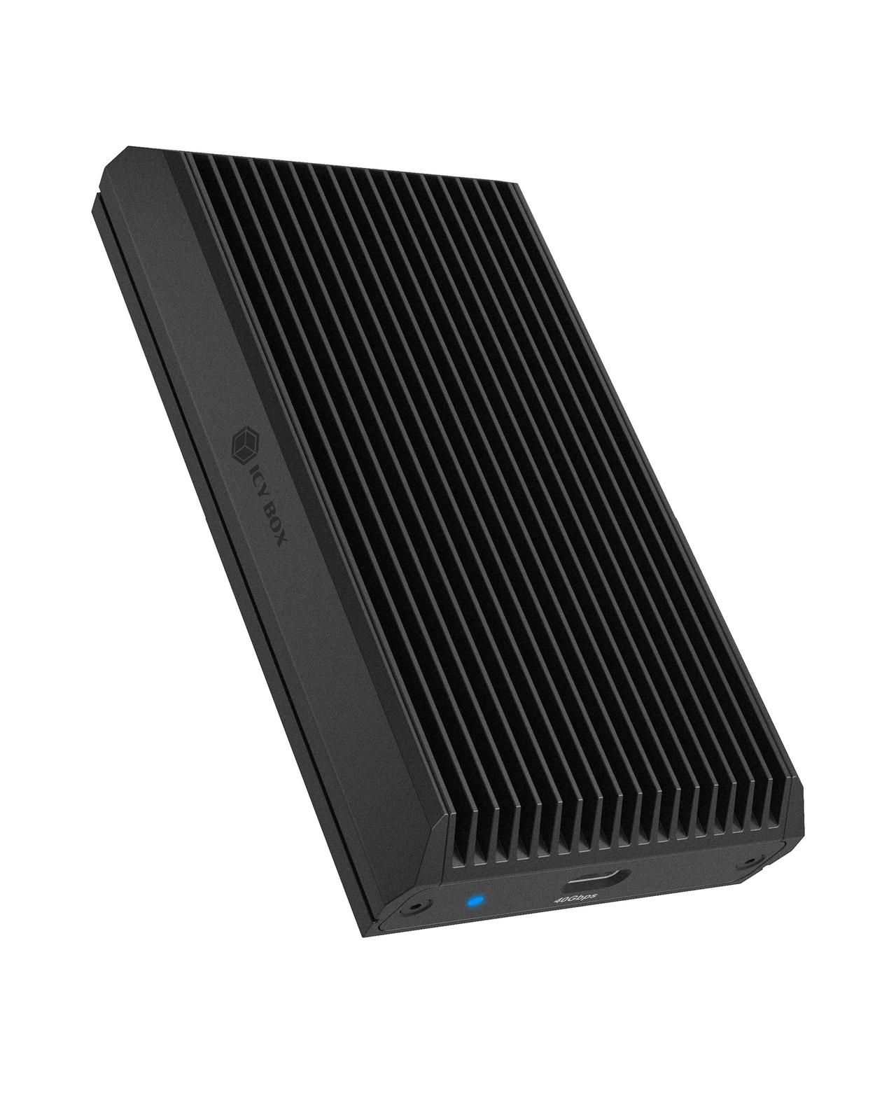 ICY BOX IB-1920M-C42 Bo�tier de disques de stockage Enceinte ssd Noir M.2