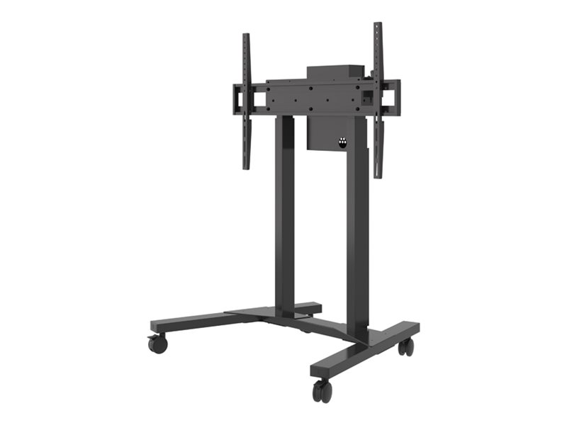 B-TECH Momentum E-Lift BT8558 - Wagen - motorisiert - f�r interaktiver Flachbildschirm / Touchscreen - h�henverstellbar - verriegelbar - Schwarz - Bildschirmgr��e: 140-254 cm (55-100)