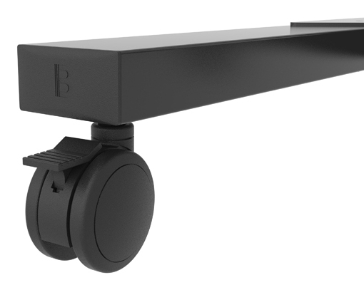 B-TECH Momentum E-Lift BT8558 - Wagen - motorisiert - f�r interaktiver Flachbildschirm / Touchscreen - h�henverstellbar - verriegelbar - Schwarz - Bildschirmgr��e: 140-254 cm (55-100)