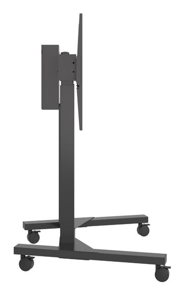 B-TECH Momentum E-Lift BT8558 - Wagen - motorisiert - f�r interaktiver Flachbildschirm / Touchscreen - h�henverstellbar - verriegelbar - Schwarz - Bildschirmgr��e: 140-254 cm (55-100)