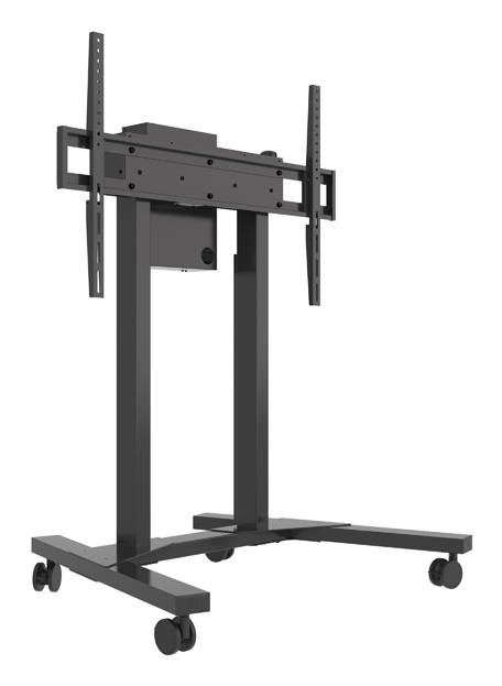 B-TECH Momentum E-Lift BT8558 - Wagen - motorisiert - f�r interaktiver Flachbildschirm / Touchscreen - h�henverstellbar - verriegelbar - Schwarz - Bildschirmgr��e: 140-254 cm (55-100)