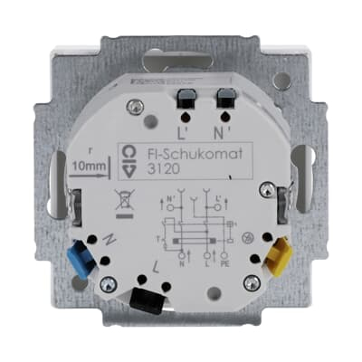Busch-Jaeger 3120 EUCB-84 presa energia CEE 7/3 Bianco