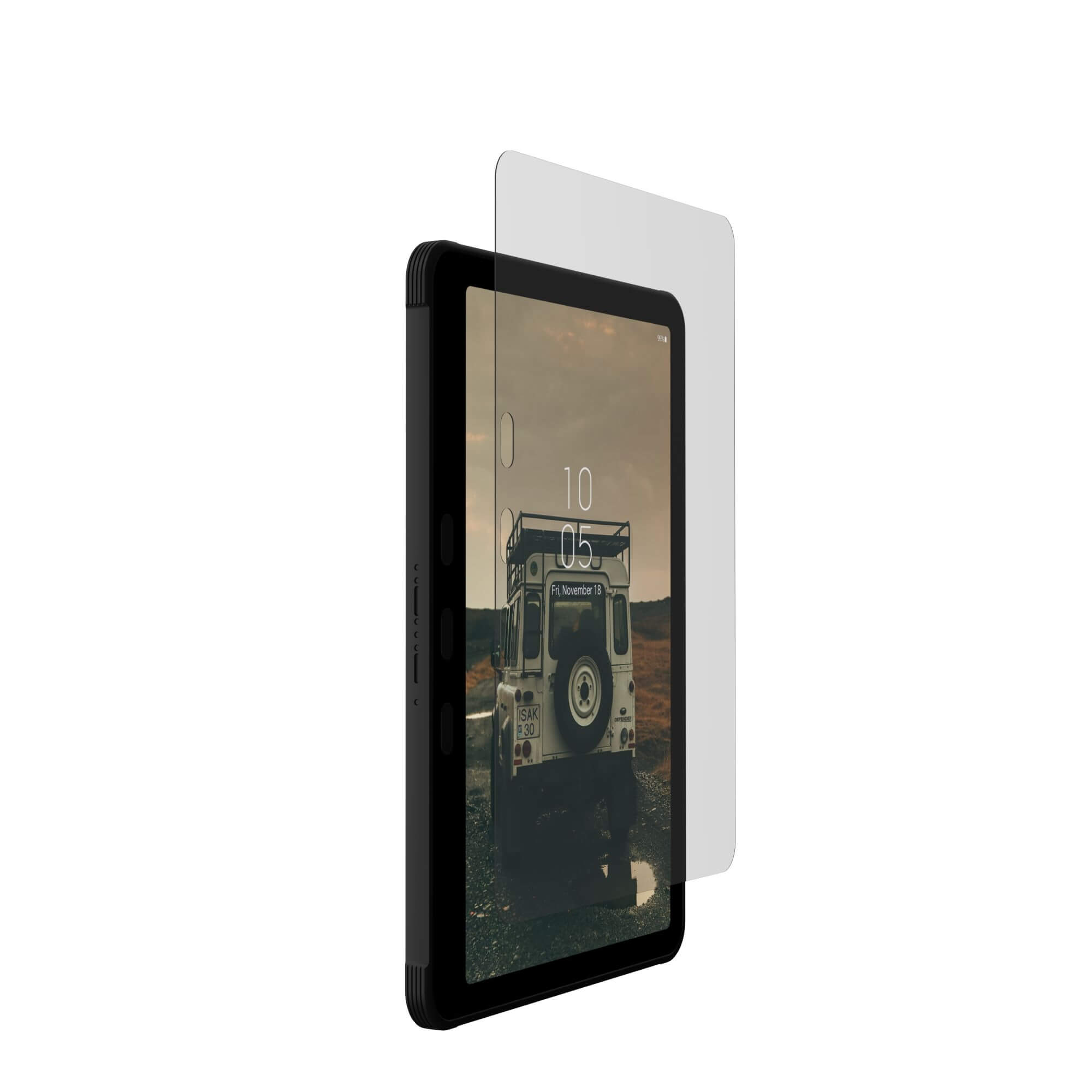 Urban Armor Gear UAG Tempered Glass Displayschutz| Samsung Galaxy Tab Active4 Pro|