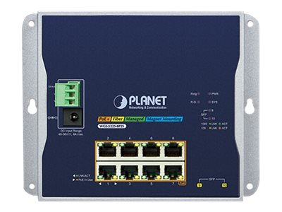 Planet WGS-5225-8P2S - Switch - L4 - managed - 8 x 10/100/1000 (PoE+)