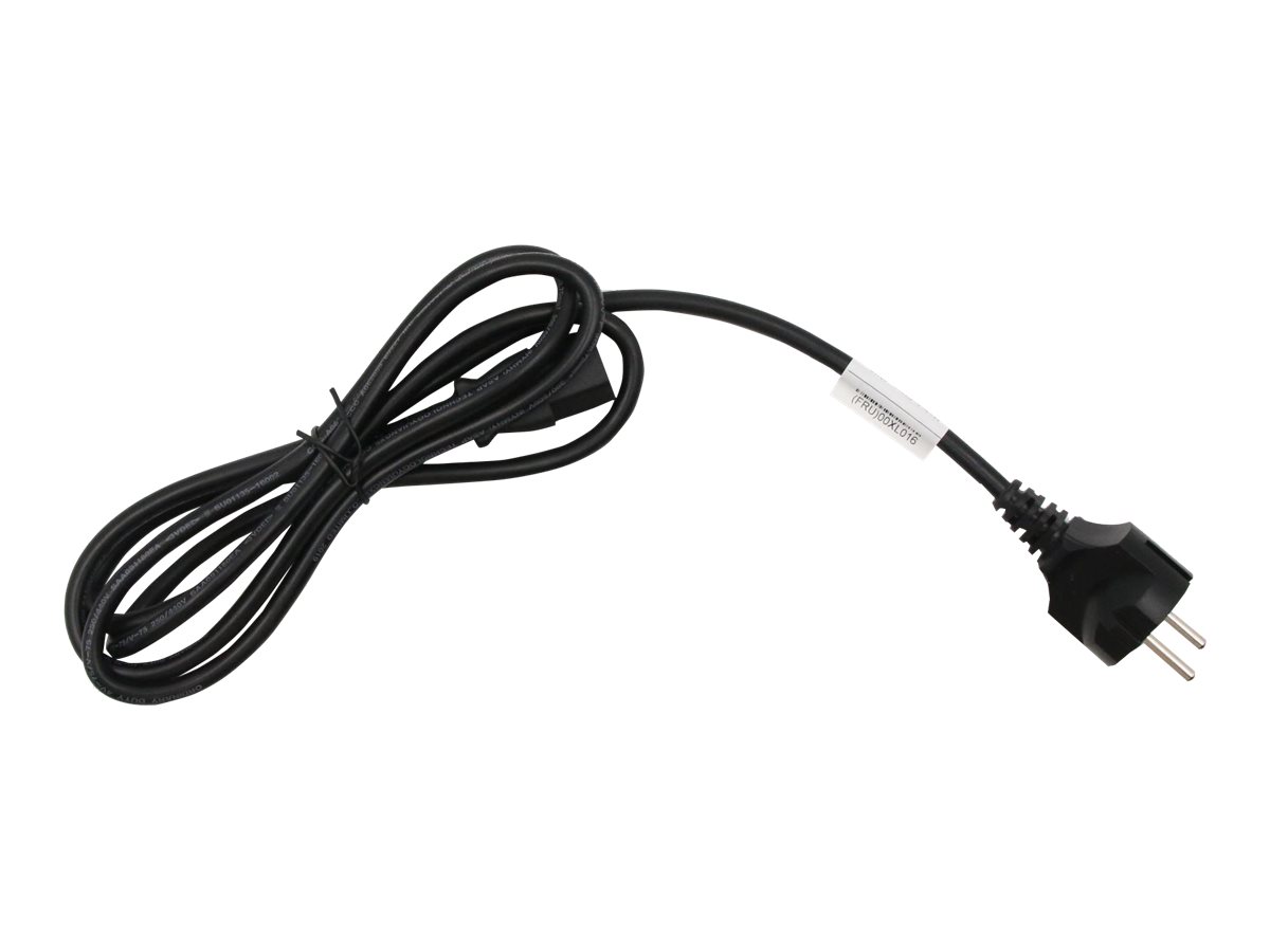 Lenovo 00XL016 power cable Black 1.8 m