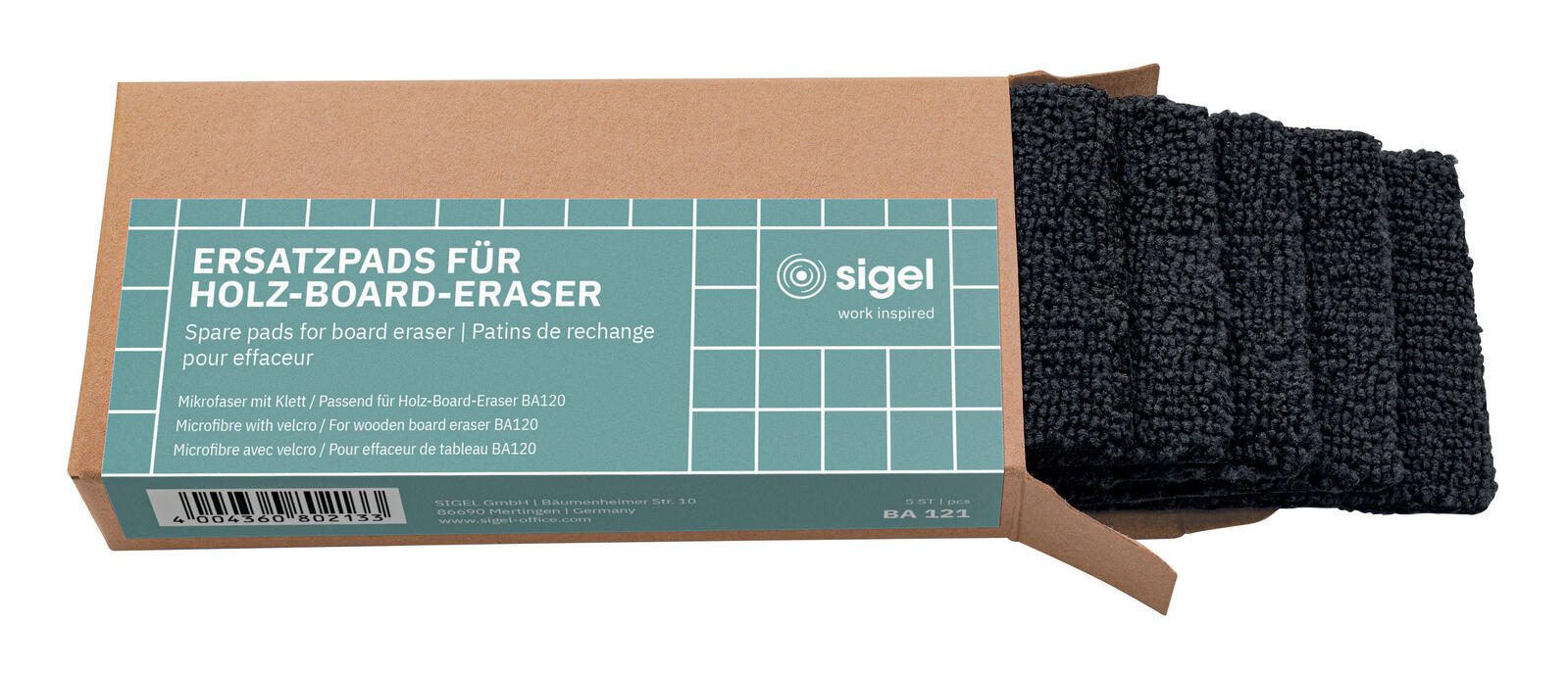 Sigel 5 Lschpapier fr Tafellscher