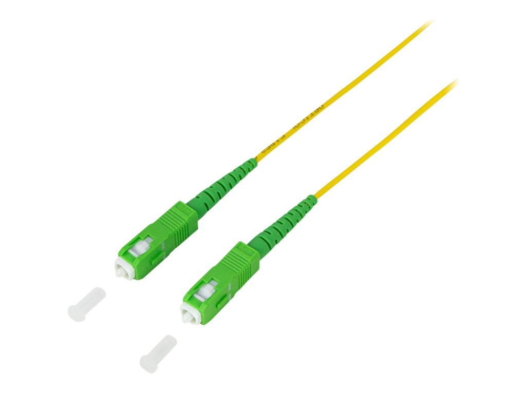 LogiLink Professional - Patch-Kabel - SC/APC Einzelmodus (M)