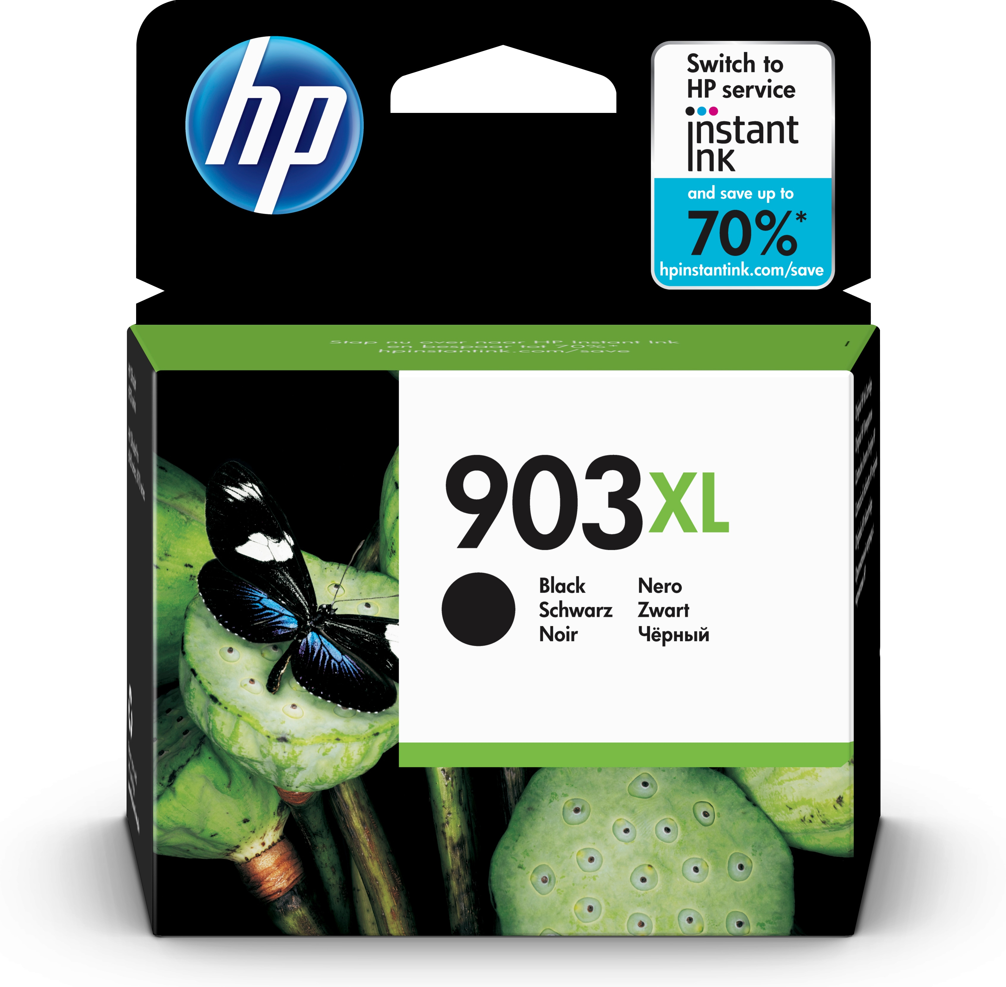 HP Cartucho de tinta Original 903XL negro de alto rendimiento
